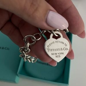 Tiffany & Co Heart Tag Bracelet